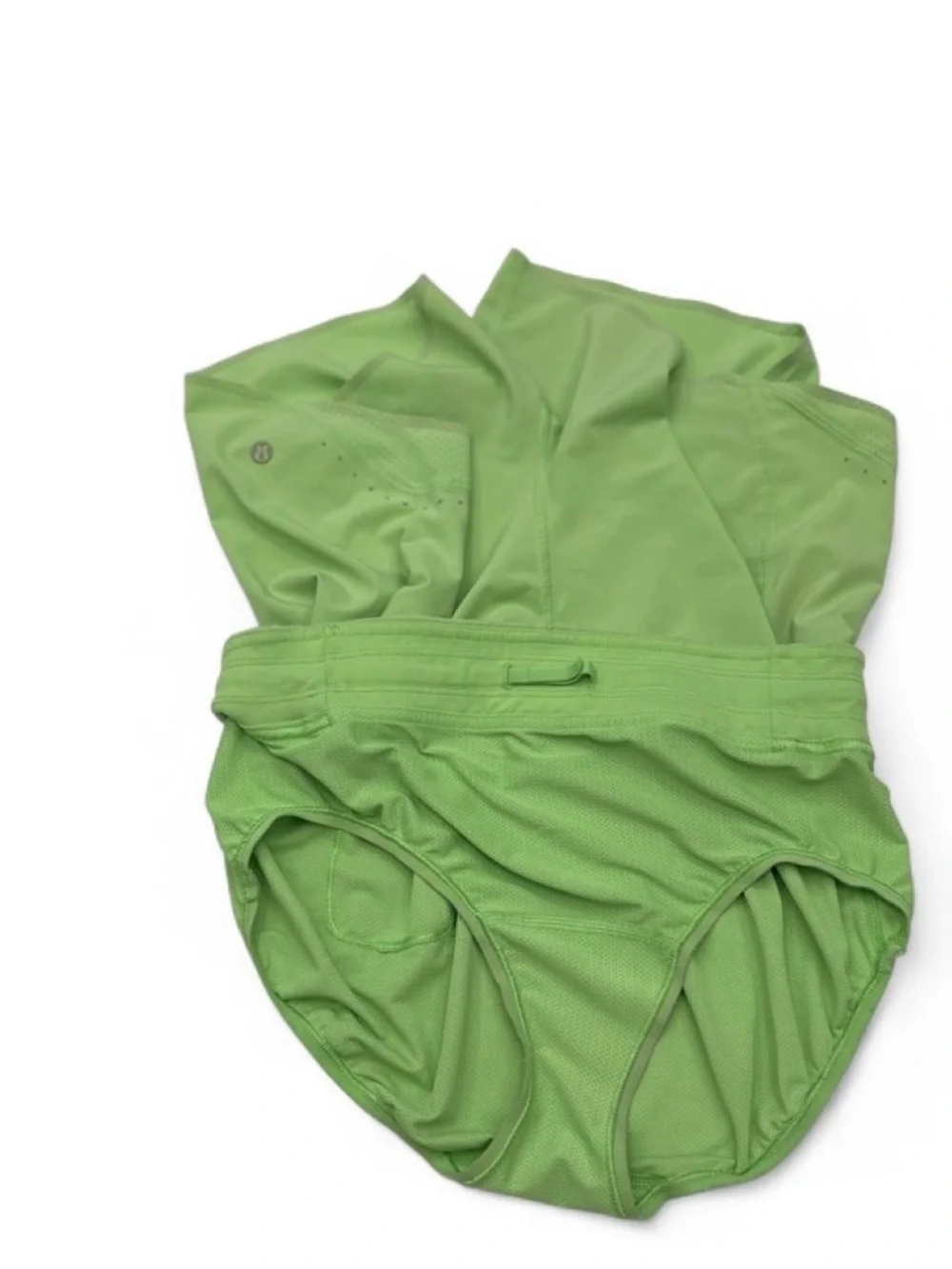 Lululemon Hotty Hot High Rise Short 4” Special Edition Scream Green Light  Size